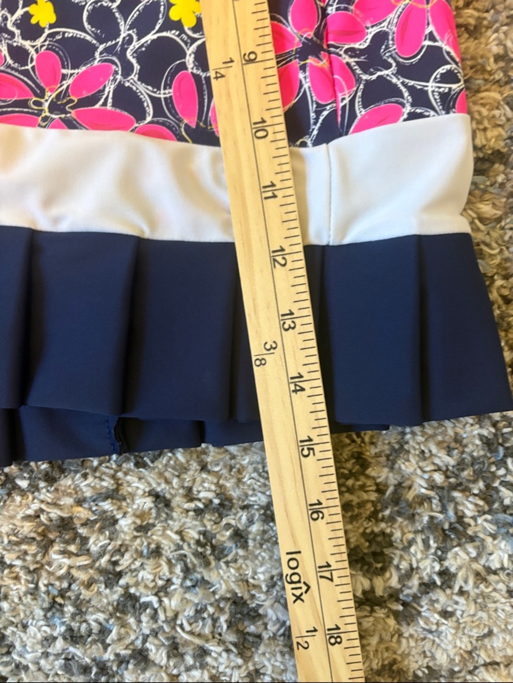 TSU TSU Women's Darby Late Bloomer-Navy-White Skort; Sz: M; EUC - Picture 8 of 9